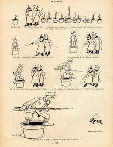 La Baionnette, satiirinen mustavalkoisessa tekijältä Marcel Amable O.L. Capy