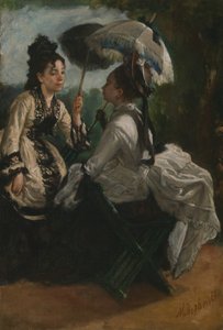 Keskustelu, 187579. tekijältä Marcellin Desboutin