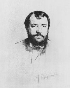 Ernest Hoschede, 1875 (etsaus kuivakärkällä)