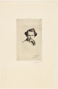 Alfred Cadartin muotokuva tekijältä Marcellin Gilbert Desboutin