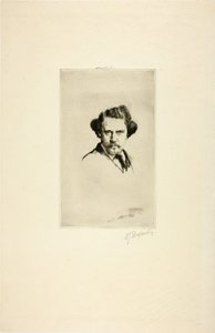 Alfred Cadartin muotokuva, 1875 tekijältä Marcellin Gilbert Desboutin
