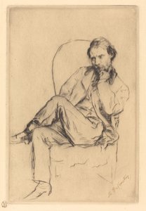 Renoir istuu tekijältä Marcellin Gilbert Desboutin