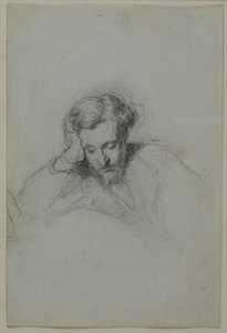 Runoilija Heinrich Heinen muotokuva 1797-1856, 1853 tekijältä Marcellin Gilbert Desboutins
