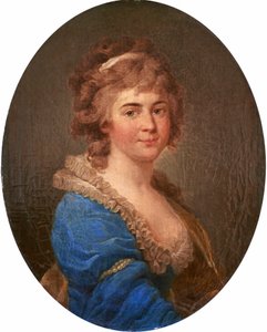 Helena Radziwiłł, o.s. Przeździecka, muotokuva tekijältä Marcello Bacciarelli