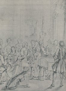 Konsertti aatelismiehen talossa, 1736, 1920