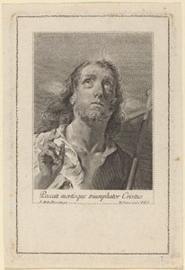 Kristus voittaa synnin ja kuoleman tekijältä Marco Alvise Pitteri after Giovanni Battista Piazzetta