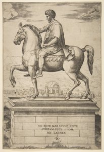 Marcus Aureliuksen ratsastuspatsas, 1515-27.