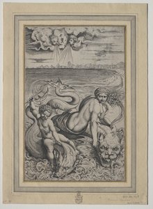 Delfiinien kantama rakkaus ja Amor, 1500-luku.