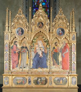 Alttaritaulu Madonna lapsen ja pyhien kanssa, Bologna (kuva)