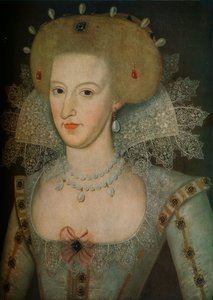 Anna Tanska 1574-1619, kuningas Jaakob I:n kuningatar puoliso, 1600-luku