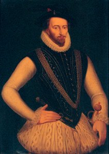 Sir Walter Raleighin muotokuva, 1595