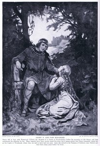 Henrik II ja kaunis Rosamund tekijältä Margaret Dovaston