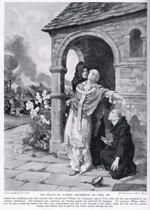 Yorkin arkkipiispan Aldredin kuolema 1069 jKr. tekijältä Margaret Dovaston
