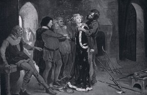 Kentin kaunis neito, jota kapinalliset suutelivat 1381 jKr. tekijältä Margaret Dovaston