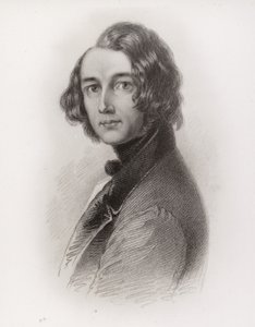 Charles Dickens (1812-1870), englantilainen kirjailija, 1844 tekijältä Margaret Gillies