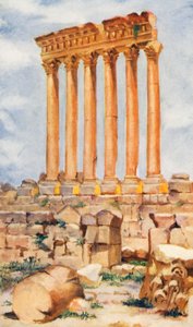 Jupiterin temppeli, Baalbek (värilitro)