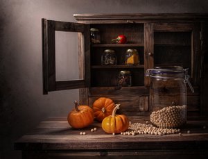Maalaishenkinen syksyn ruokakomero