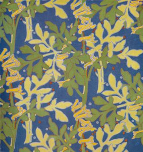 "Design for Block Printed Silk", 1926 tekijältä Margery Tomlin