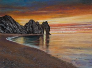 Durdlen ovi. Dorset, 2020 (pastelli)