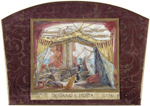 Lavastus R. Wagnerin oopperaan Tristan ja Isolde tekijältä Marià Fortuny
