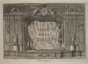 Uskollisuuden voitto. Pastoraalinen draama musiikille, E.T.P.A. tekijältä Maria Antonia Walpurgis