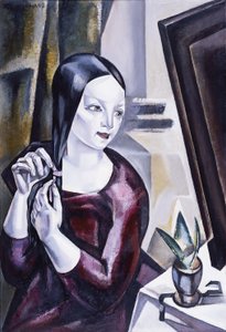 Nainen peilin edessä, 1922