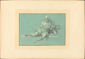 Diogenes tekijältä Maria Catharina Prestel after Giorgio Vasari after Raphael
