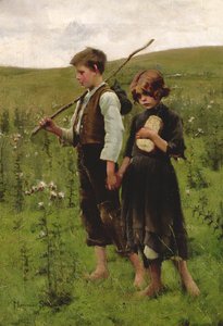 Asunnoton, 1885 tekijältä Marianne Stokes
