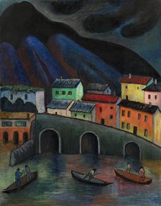 Yökalastus Asconassa 1920-1930-luvuilla tekijältä Marianne von Werefkin