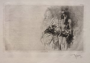 Luonnos. tekijältä Mariano José María Bernardo Fortuny y Carbó