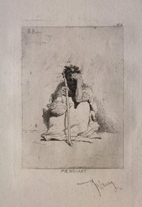Hiipivä kerjäläinen. tekijältä Mariano Fortuny y Carbó