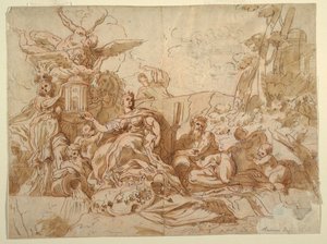 Piirustus, Juno, 1731-1807
