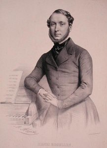 Henri Rosellenin (1811-76) muotokuva (kaiverrus)