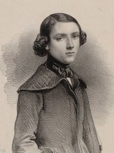 Urkurin ja säveltäjän Louis James Alfred Lefébure-Welyn muotokuva 1817-1869, 1840.