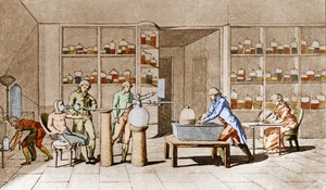 Antoine Laurent de Lavoisier (1743-1794), ranskalainen kemisti, on kokemusta ihmisen hengittämisestä levossa. Mme Lavoisier