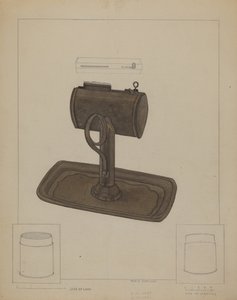 Lamppu ja talisiivilä, c. 1936. tekijältä Marie Famularo