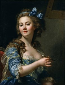 "Omamuotokuva" Marie-Gabrielle Capetin (1761-1818) maalaus 1783 National Museum of Western Art, Tokio Japani tekijältä Marie Gabrielle Capet