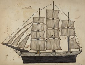 Pa. Saksan laiva, 1938. tekijältä Marie Lutrell