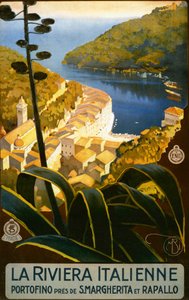 Italian Riviera-lehden mainos