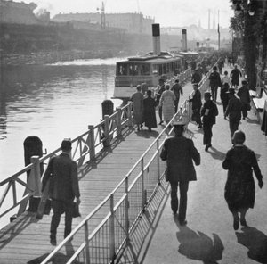 Berliini: An der Jannowitzbrucke; Jannowitzin silta (m/w kuva)