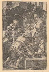 Hautaus, 1567. tekijältä Mario Cartaro
