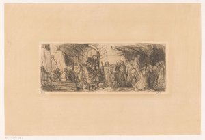 Katu Jerusalemissa tekijältä Marius Bauer (signed by artist)
