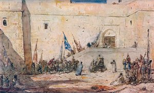 "Festivaalin päivä", vuodelta 1910 tekijältä Marius Bauer