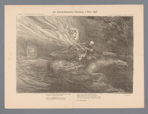 Amsterdamin puhelin, 1.11. 1896 (otsikko esineessä) tekijältä Marius Bauer