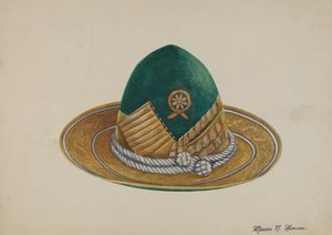 Espanjan lounainen: Hattu, n. 1937.