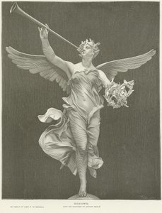 Allegoria maineesta tekijältä Marius Jean Antonin Mercie