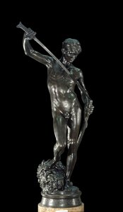 Antonin Mercian (1845-1916) Davidin pronssiveistos Pariisi, Musee d