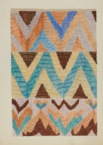 Colcha päiväpeite, n. 1937.