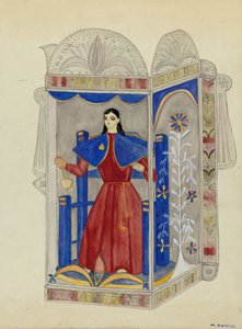 Tin Nicho Santo Ninon kanssa, c. 1937.