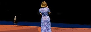 Night Lives Scene 5, 2016 (digitaalinen media) tekijältä Marjorie Weiss
